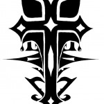 Karmaela: Cross tattoo design