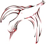 Karmaela Designs: bird Tattoo design Logographics